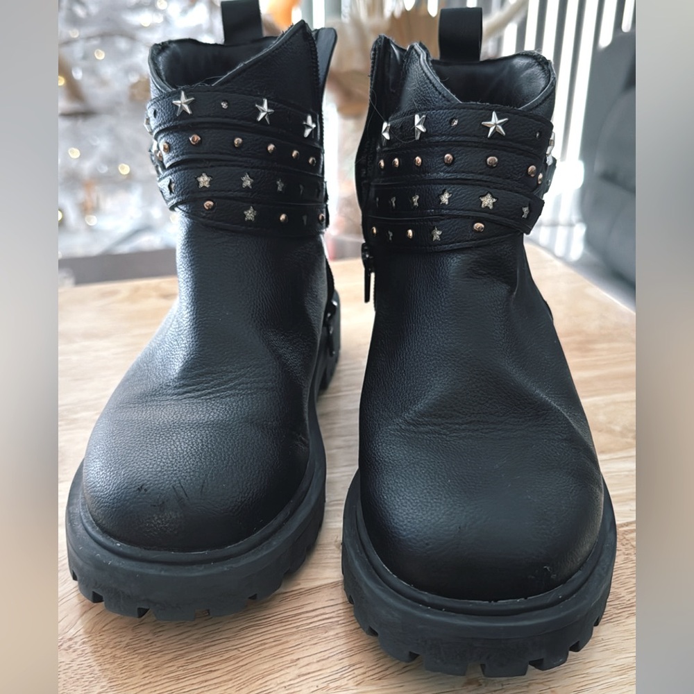 Marks & Spencers Girls Boots Black NWOT Size 1